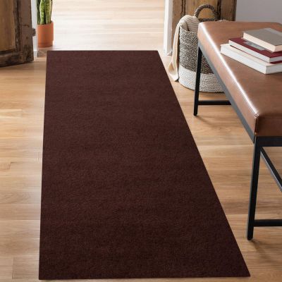 BESTVUE 2' x 29' Runner Rugs with Rubber Backing, Outdoor Indoor Utility Non Slip Carpet Rug Runner for Hallway, Custom Size Area Rugs Mat for Entryway Balcony Patio Kitchen Garage Stair Laundry