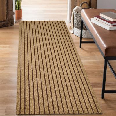BESTVUE 2Ft x 19Ft Outdoor Runner Rug Non Slip Carpet Runner Rubber Backing