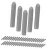 BUGUUYO 150pcs Dishwasher Rack Caps Round Tube Bolt Protectors Wire Thread Protector for Dishwashers Easy Install Fit Prevents and Scratches Dishes view 1