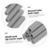 BUGUUYO 150pcs Dishwasher Rack Caps Round Tube Bolt Protectors Wire Thread Protector for Dishwashers Easy Install Fit Prevents and Scratches Dishes view 3
