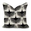 Classic Chinese Style Pillow Cases Black Duwn Throw Pillow Covers 18x18in Decorative Square Accent Cushion Cover Cases for Living Room Bedroom Sofa Car Home Decor view 1