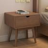 Bedside Cabinet Nightstand with 1 Drawer,Bedside Table,End Table, Night Stand with Hidden Handle,Bed Side Table with High Leg(Size:45 * 40 * 50cm,Color:Color) view 1
