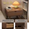 Bedside Cabinet Nightstand with 1 Drawer,Bedside Table,End Table, Night Stand with Hidden Handle,Bed Side Table with High Leg(Size:45 * 40 * 50cm,Color:Color) view 4