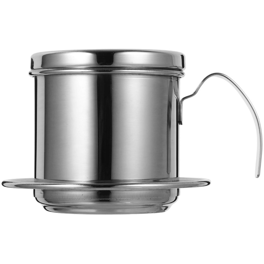 Kichvoe Stainless Dripper for Hand-brewed Coffee Minimalist Design for Brewing and Filter Cup
