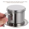 Kichvoe Stainless Dripper for Hand-brewed Coffee Minimalist Design for Brewing and Filter Cup view 3