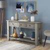 55'' Modern Console Table Sofa Table for Living Room with 3 Drawers and 1 Shelf (As Same As WF288520AAE) view 2