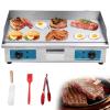 RUYICZB Commercial Griddle Electric Countertop Griddle Flat Top Grill Hot Plate BBQ Commercial Grill with Large Cooking Surface & Adjustable Temperature Control for Restaurant Grill & Kitchen,820 view 1
