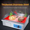 RUYICZB Commercial Griddle Electric Countertop Griddle Flat Top Grill Hot Plate BBQ Commercial Grill with Large Cooking Surface & Adjustable Temperature Control for Restaurant Grill & Kitchen,820 view 3