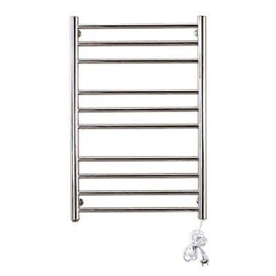 88W Electric Heated Towel Warmer, Wall Mounted Towel Warmer, Home Bathroom Accessories Towel Dryer Racks Heated Towel Rail,Plug in/Hardwired