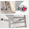 88W Electric Heated Towel Warmer, Wall Mounted Towel Warmer, Home Bathroom Accessories Towel Dryer Racks Heated Towel Rail,Plug in/Hardwired view 4
