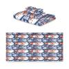 ALAZA Watercolor Snowman Merry Christmas Soft 3 Piece Bath Towels Set for Bathroom Spa Hotel, 1 Bath Towel+ 1 Hand Towel+ 1 Washcloth view 2