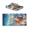 ALAZA Castle Reindeer Winter Christmas Castle Soft 3 Piece Bath Towels Set for Bathroom Spa Hotel, 1 Bath Towel+ 1 Hand Towel+ 1 Washcloth view 2