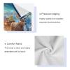 ALAZA Castle Reindeer Winter Christmas Castle Soft 3 Piece Bath Towels Set for Bathroom Spa Hotel, 1 Bath Towel+ 1 Hand Towel+ 1 Washcloth view 4