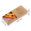 ABOOFAN Mini Pizza Box Christmas Pizza Box Holiday Toys Para Nios Festival Present Pizza Plaything Mini Small Toy Non-woven Fabric for Celebrations Party Favors view 2