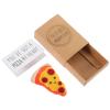 ABOOFAN Mini Pizza Box Christmas Pizza Box Holiday Toys Para Nios Festival Present Pizza Plaything Mini Small Toy Non-woven Fabric for Celebrations Party Favors view 3