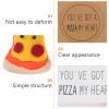 ABOOFAN Mini Pizza Box Christmas Pizza Box Holiday Toys Para Nios Festival Present Pizza Plaything Mini Small Toy Non-woven Fabric for Celebrations Party Favors view 4