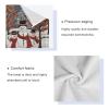 ALAZA Snowman Merry Christmas Winter Landscape Soft 3 Piece Bath Towels Set for Bathroom Spa Hotel, 1 Bath Towel+ 1 Hand Towel+ 1 Washcloth view 4