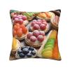 BTCOWZRV Throw Pillow Cover Fresh Sweet Tarts Print Decorative Throw Pillows Soft Pillow Cases Square Cushion Case Christmas Pillow Covers for Couch Bed Sofa Farmhouse Decor 16"x16" view 1