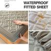Quilted Fitted Waterproof and Dustproof Mattress Protector Cover,360 All-Inclusive Thicken Fitted Sheet Breathable Mattress Cover for Bedroom Decor view 4