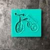 Silicone Mold for Baking,6.2x4.4cm Kitchen Cake Baking Decorating Bicycle Silicone Mold Fudge Dessert Chocolate Mold Clay Plaster Bicycle Modeling Silicone Mold Style 2 view 1