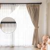 100 Pieces Roman Blind Curtain Rings - White Plastic O-Rings for Roman Shades & Cafe Curtains view 4