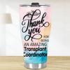 MEDROC Thank You Amazing Transplant Coordinator Tumbler Stainless Steel 30oz, Appreciation Gifts for Coworkers, Employees & Staffs Women, Driking Coffee Cup For Teammates Birthday Christmas view 3