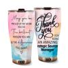 MEDROC Thank You Amazing Strategic Sourcing Manager Tumbler Stainless Steel 30oz, Appreciation Gifts for Coworkers, Employees & Staffs Women, Driking Coffee Cup For Teammates Birthday Christmas view 1