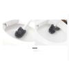 Toilet Brush Set,Toilet Brush Holder Toilet Brush and Bracket Toilet Brush Set Lower Edge Lip Brush and Bathroom Storage Rack Toilet Brushes,Toilet Brush with Holder view 4