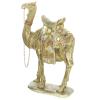 ABOOFAN Resin Camel Figurine Gold Desert Animal Figurines Small Statues Standing Camel Decor Ornament Office Home Desktop Decoration Picture 1 view 1