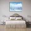 BANHUA1 Winter Canvas Wall Art Winter Wall Decor Snow Pictures Printed on Canvas Snow Scene Canvas Painting Stretched Artwork for Home Office Wall Ready to Hang 32"x24"(80x60cm) view 4