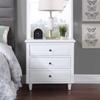 3-Drawer Nightstand Storage Wood Cabinet view 1