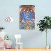 Tibetan Buddhist Exotic India Art Poster Art Poster Canvas Painting Decor Wall Print Photo Gifts Home Modern Decorative Posters Picture Frame 24x36inch(60x90cm) view 4