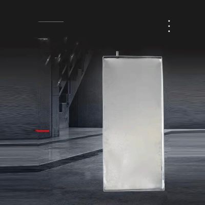 ExaRp Drip Tray with Drain Hole Durable Air Conditioner Tray Drip Pan Made of Stainless Steel, Metal Drain Pan for Ac Unit Silver 4 Sizes (Size : 830 * 350mm/32.68 * 13.78inch)