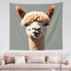 EkcoS Alpaca Avatar Aesthetic Tapestry Wall Hanging As Wall Art For Bedroom, Living Room, Dorm Home Dcor 60x51in view 1