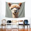 EkcoS Alpaca Avatar Aesthetic Tapestry Wall Hanging As Wall Art For Bedroom, Living Room, Dorm Home Dcor 60x51in view 2