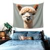 EkcoS Alpaca Avatar Aesthetic Tapestry Wall Hanging As Wall Art For Bedroom, Living Room, Dorm Home Dcor 60x51in view 3