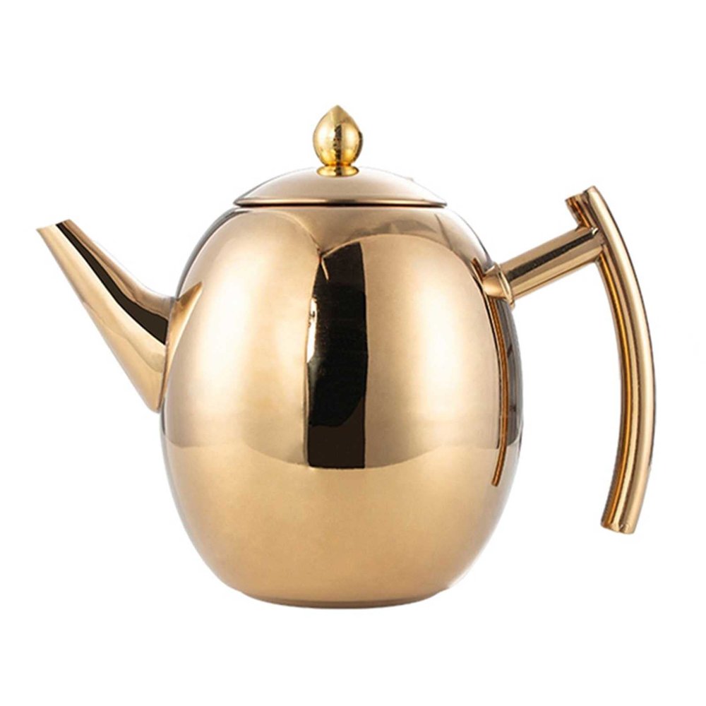 Coffee Pot Teapot Thick Stainless Steel Water Kettle With Filter Large Capacity Water Pot Home Induction Cooker Tea Tool for Kitchen Coffee Office Home