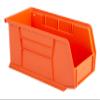 Hudson Exchange 11" x 5-1/2" x 5" (12 Pack) Plastic Stackable Storage Bin and Hanging Container, Orange view 1