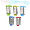Ciieeo 5pcs Stainless Steel Tea Infuser Tea Strainers Fine Mesh Convenient Hanging Design for Home Brewing Easy to Clean Mixed Color view 4