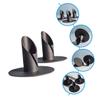 Amosfun 4pcs Wrought Iron Candle Holder and Decorative Candlestick Holders for Home Decor Simple Design for Warm Ambiance Family and Friends view 3