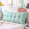 MGEMJMJ Reading Pillow Headboard Backrest Cushions Back Pillow Support Bedside Cotton Soft Bag Backrest Headboard(Size:100X60X20cm,Color:F) view 1
