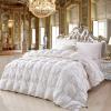 XHCTNN White Goose Down Duvet Insert Queen, Hotel Grand All Season White Goose Down and Feather Comforter Duvet - Lightweight Bedding Quilt(A,150 * 200cm/3.0kg) view 1