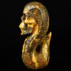 6.4" Orpiment Carved Crystal Cobra Skull, Crystal Healing view 4