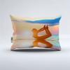 REALIN Yoga Zen Bedding Yoga Exercise Meditation Sunset Seaside Duvet Cover Set Girl Boy Kids Bed Sets 2/3/4PCS Quilt Covers/Sheets/Pillow Shams,Twin/Full/Queen/King (A,Queen-228x228cm-4PCS) view 3