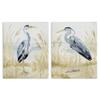 Stupell Industries 'Heron & Beach Reeds'| 2pc Canvas Art Set 2 view 1