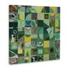 Stupell Industries Green Geometric Abstract, 24 x 24 Inch Canvas Wall Art view 2