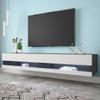 180 Wall Mounted Floating 80" TV Stand with 20 Color LEDs view 3