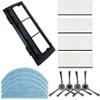 Luxuypon Brush Mop Cloth Kit Compatible with Yeedi K650 Robotic Vacuum Cleaner view 3