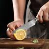 7Piece Kitchen Utensils Set Knife Block Set VG10 Damascus Kitchen Knife Set,67-Layers Super Steel With Resin Handle Professional Forged Handmade Gift Box Best Choice for Gift Giving view 3