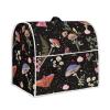 DISNIMO Mushroom Moth Dust Cover for 4.5 qt and All 5 qt Stand Mixer, Protective Stand Mixer Cover with Top Handle and Pockets for Extra Accessories view 1